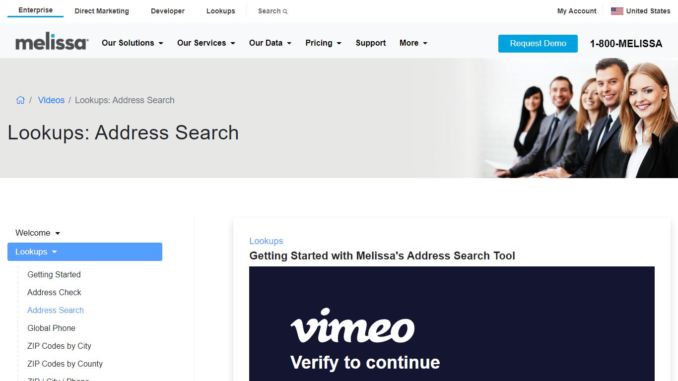 Getting Started with Melissa's Address Search Tool | Melissa